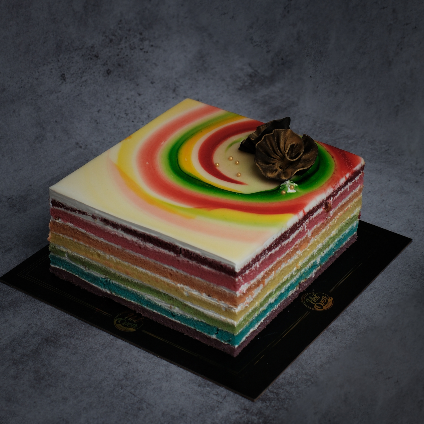 Rainbow Cake Thekkekara's Hot Oven Bakers