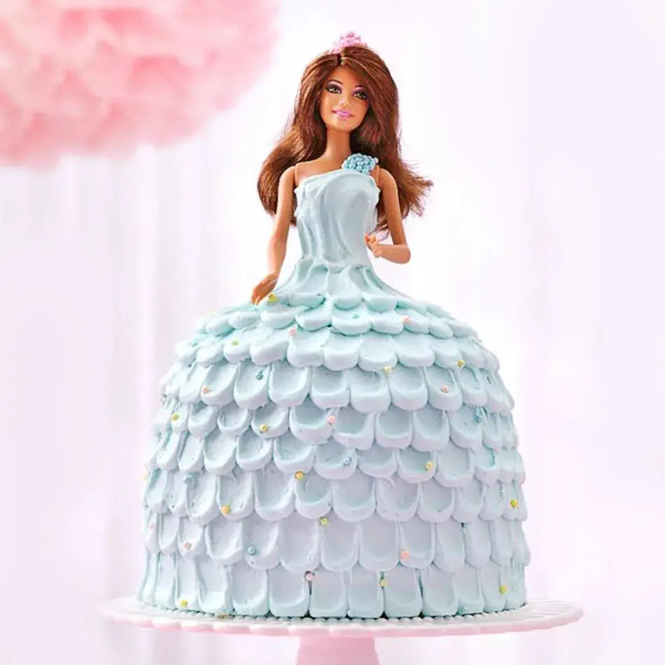 Beautiful Princess Cake Thekkekara's Hot Oven Bakers