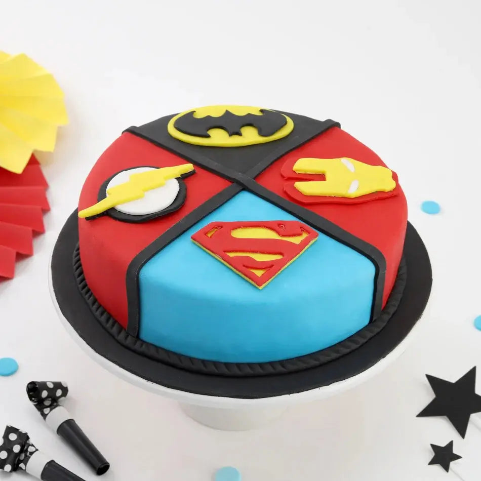 Superhero Cake Thekkekara's Hot Oven Bakers