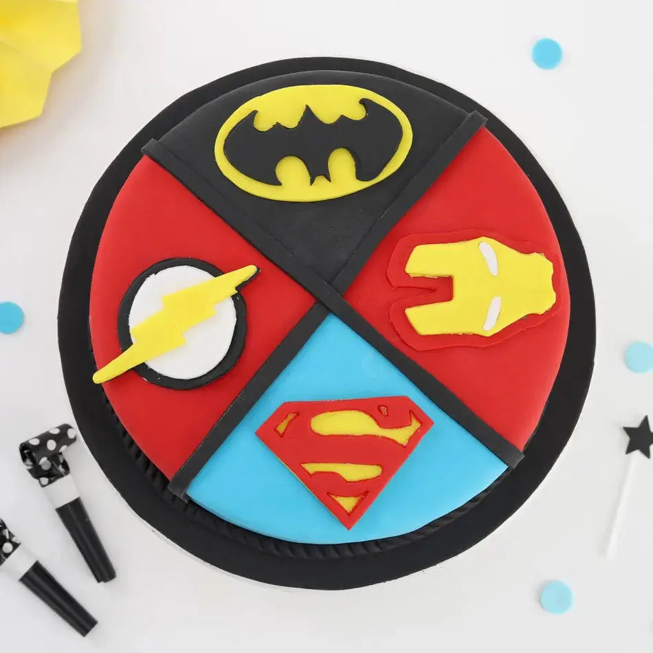 Superhero Cake Thekkekara's Hot Oven Bakers