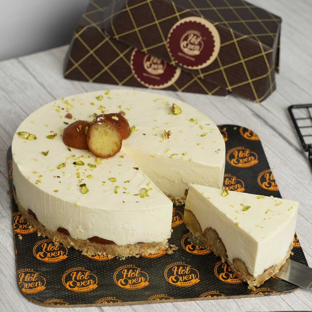 Gulab Jamun Cheese Cake Thekkekara's Hot Oven Bakers