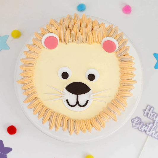 Cute Lion Cake Thekkekara's Hot Oven Bakers