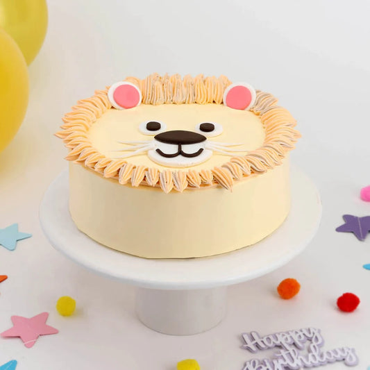 Cute Lion Cake Thekkekara's Hot Oven Bakers