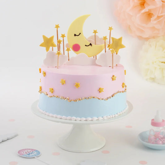 Moon and Stars Cake Thekkekara's Hot Oven Bakers