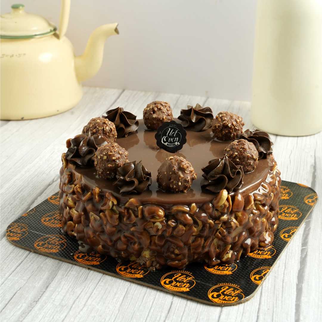 Ferrero Rocher Cake Thekkekara's Hot Oven Bakers