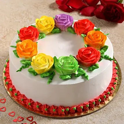 Flower Tiara - Model cake Hotoven Bakers