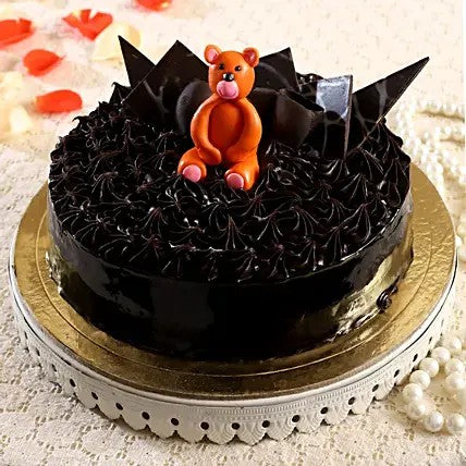 Orange Teddy Chocolate Truffle - Model cake Hotoven Bakers